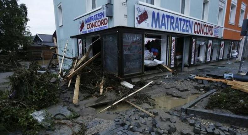 At least four people killed in flooding in south Germany