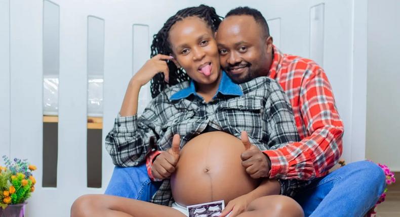Comedian Jaymo Ule Msee and wife welcome their first child [Photos]
