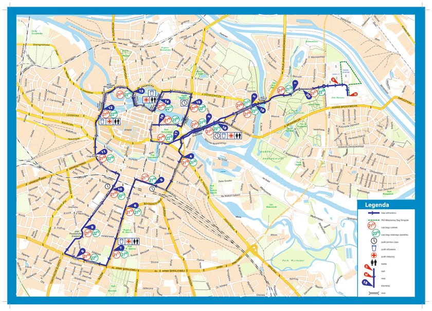 Nocny półmaraton we Wrocławiu