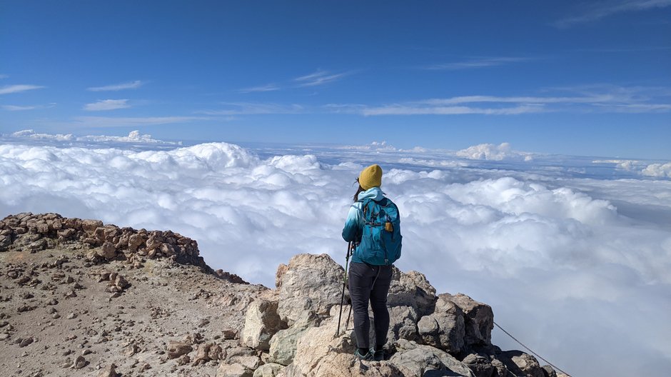 Wulkan Teide - dach Teneryfy. 