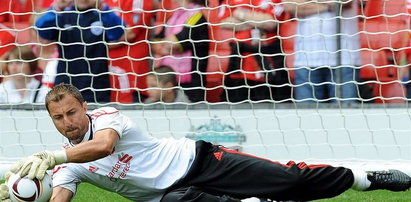 Dudek znów zagrał dla Liverpoolu