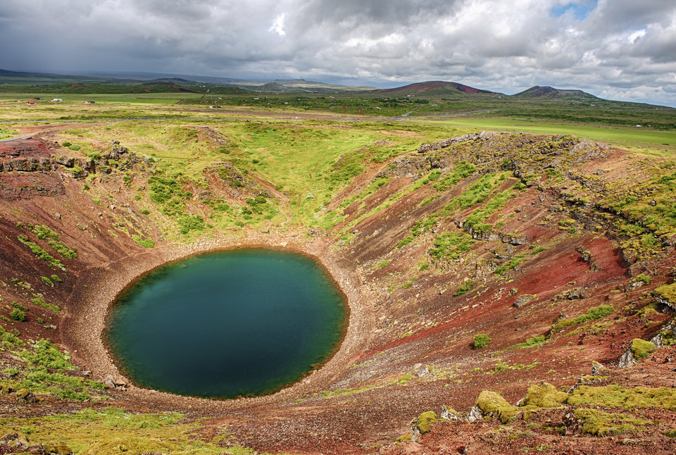 Jezioro Kerið, Islandia