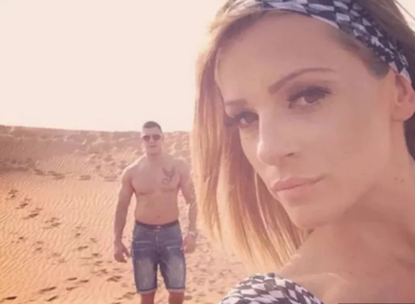 Jelena Kostov sa mužem