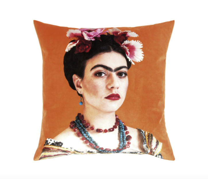 Für Frida-Kahlo-Fans: «Rosanna»-Kissenhülle von Pad für rund 36 Franken, via Ambiendo.