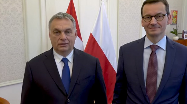 Orbán és Morawiecki közös videóban hívja ünnepelni a magyarokat / Fotó: Facebook
