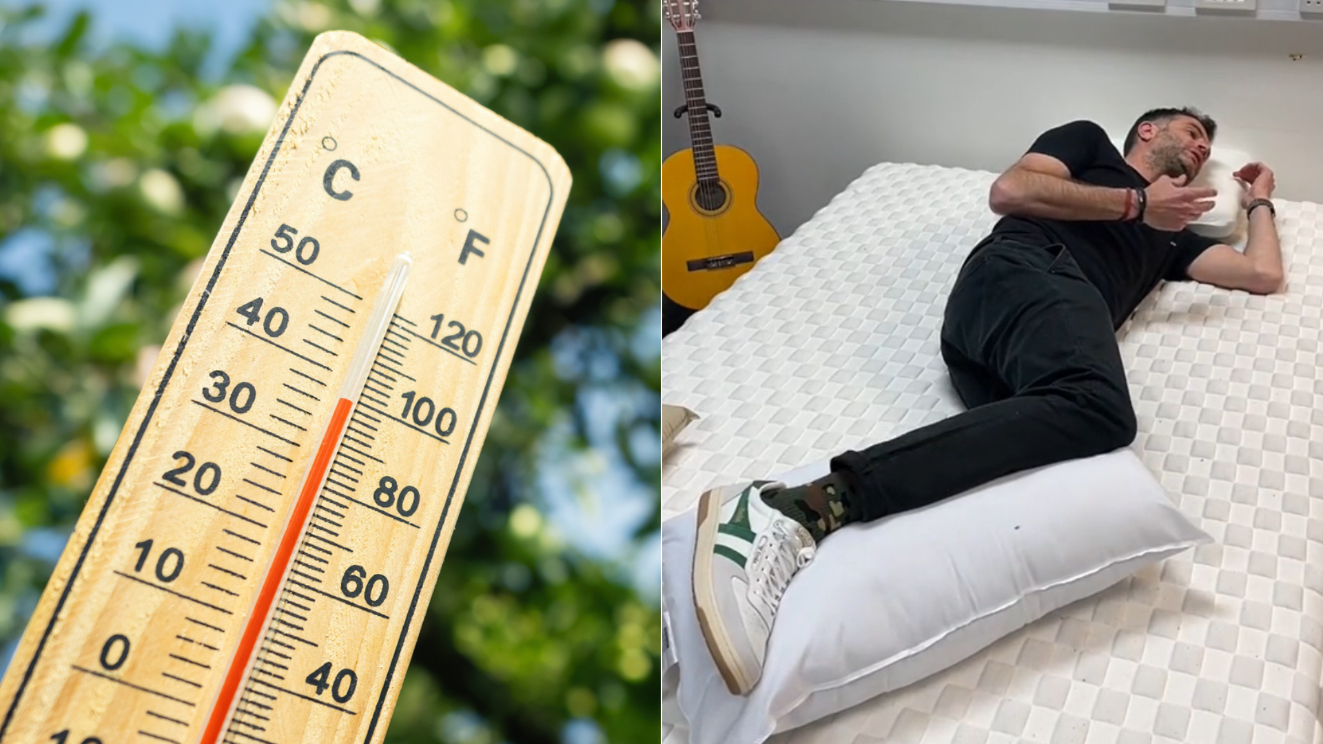 Ako spať vo vysokých horúčavách?