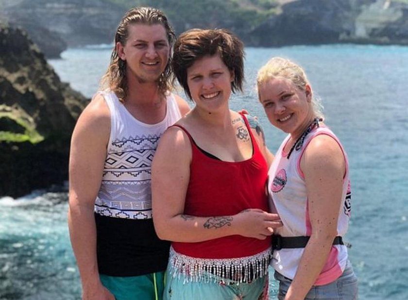 Matthew Raison wypoczywał na Bali z żoną i siostrą