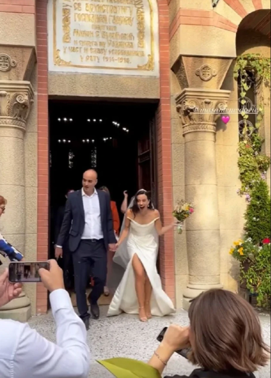 Maša Memedović sa mužem