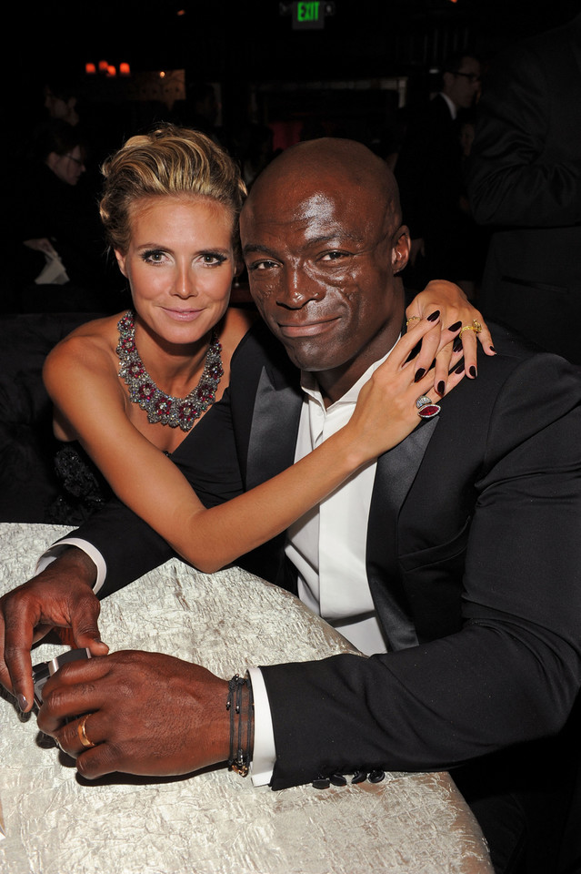 Heidi Klum i Seal jeszcze jako para / fot. Getty Images