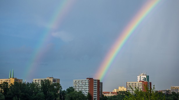 Tęcza nad Warszawą