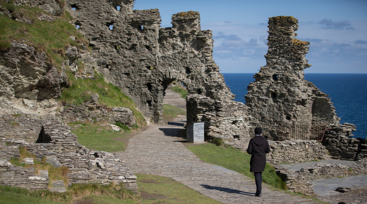 A romok a gyönyörű 
Cornwall megyében vannak/Fotó:Europress-Gettyimages