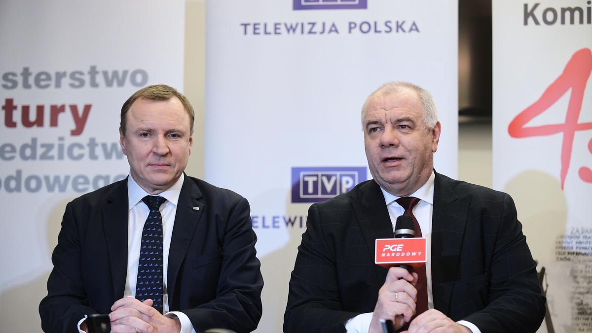 Jacek Sasin Jacek Kurski TVP minister Telewizja Polska