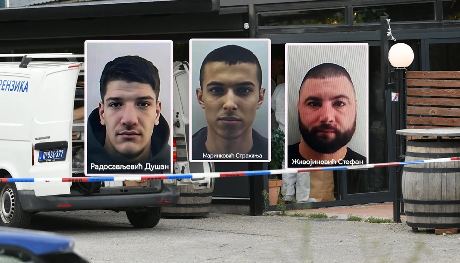 Dušan Radosavljević, Strahinja Marinković, Stefan Živojinović