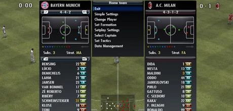 Screen z gry "Pro Evolution Soccer 2008"