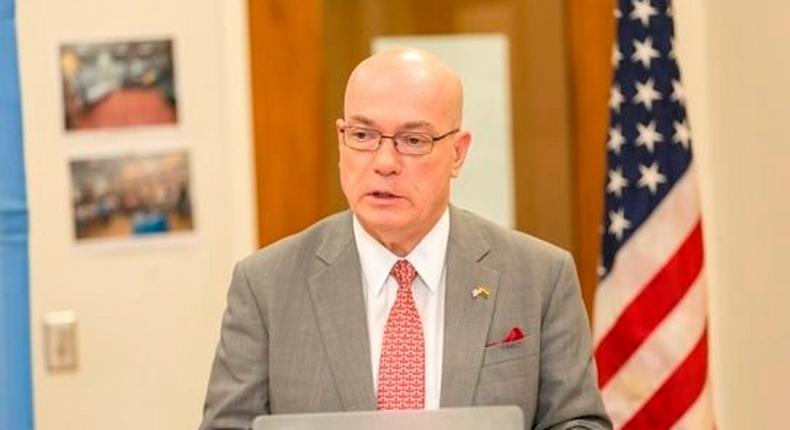 U.S. Ambassador to Ghana, Robert P. Jackson