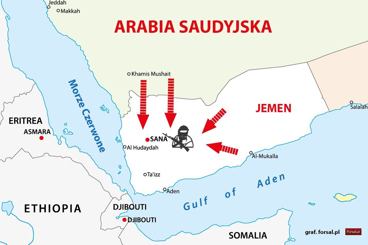 Jemen, Arabia Saudyjska