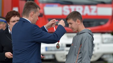 Przemyśl: Medal Młodego Bohatera dla 14-letniego Mateusza Króla