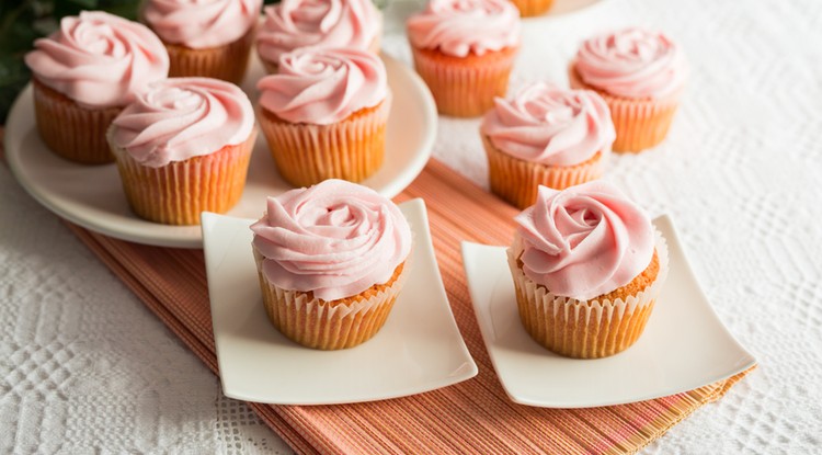 Rozé Cupcake recept / Fotó: Ringier