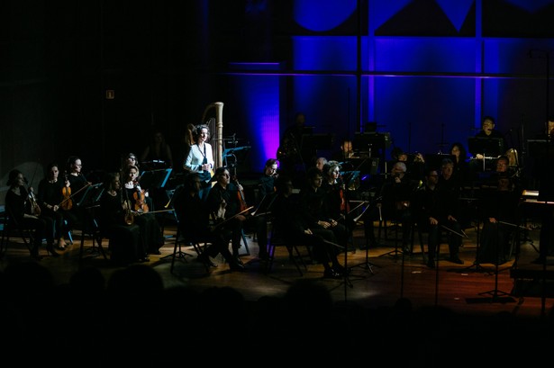 Dziewczęca orkiestra w Birkenau Polin Music Festival Fot. Maciej Jaźwiecki (Muzeum POLIN)