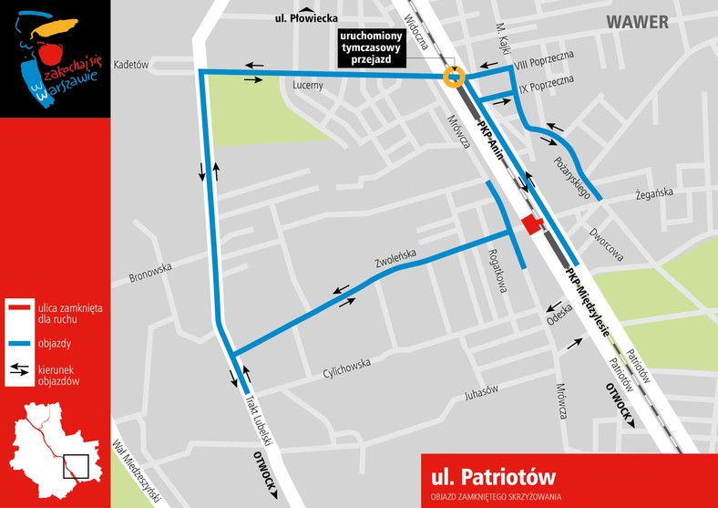 Na odcinku ul. Patriotów będzie układana nowa nawierzchnia