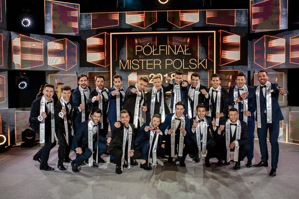 Finaliści konkursu Mister Polski 2018