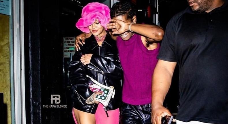 Rihanna and ASAP Rocky [Instagram/Relationship.Ish]