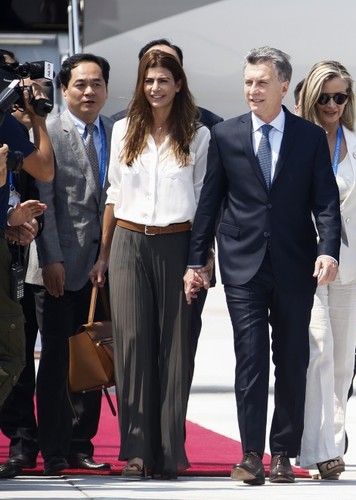Juliana Awada i Mauricio Macri