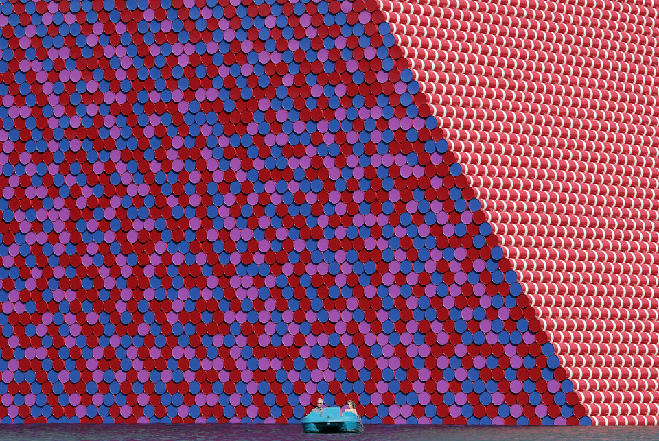 Najnowsza instalacja Christo - "The London Mastaba"