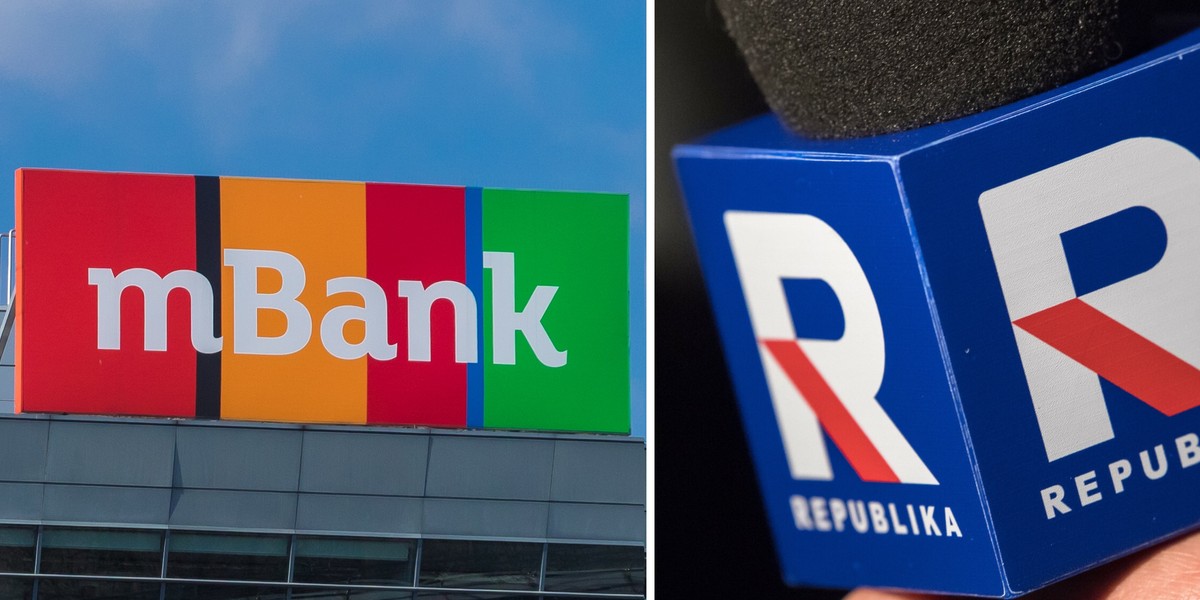 MBank wstrzymuje reklamy w TV Republika