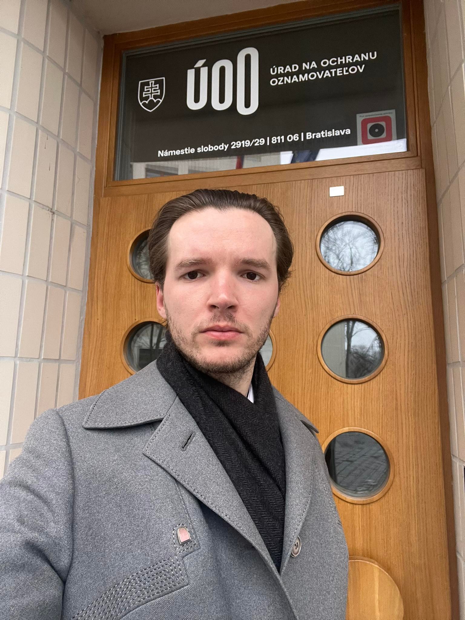 Diplomat a právnik Ivan Novotný. 