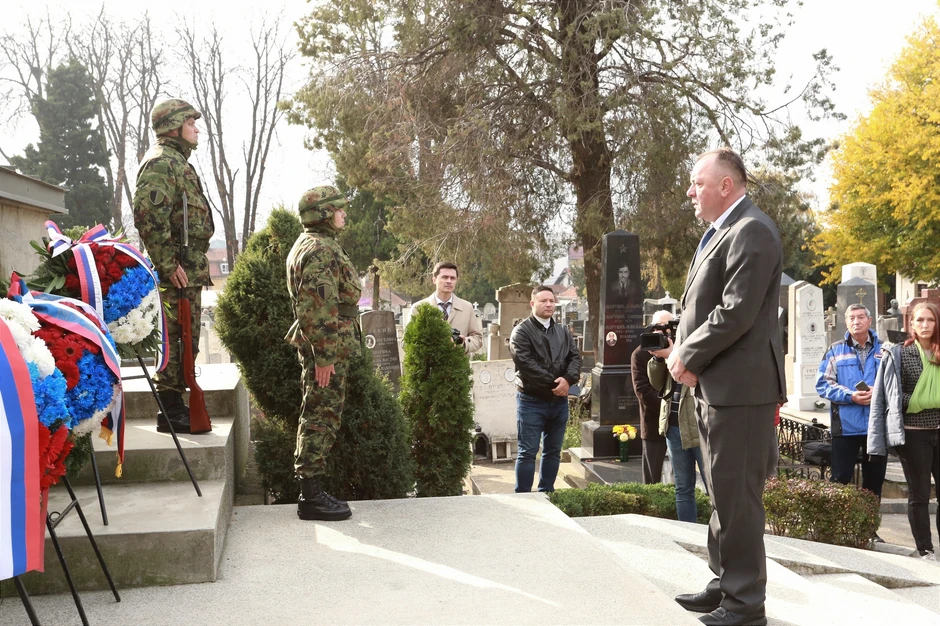 Polaganje venaca u Beogradu povodom Dan primirja
