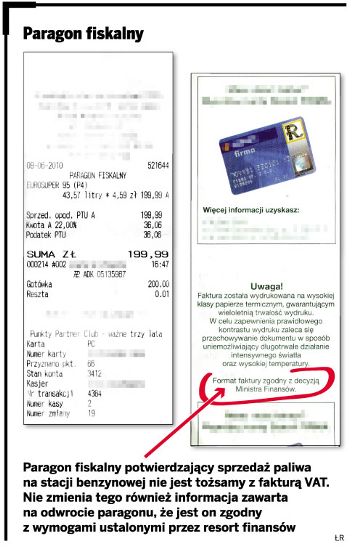 Paragon fiskalny nie zastąpi faktury VAT