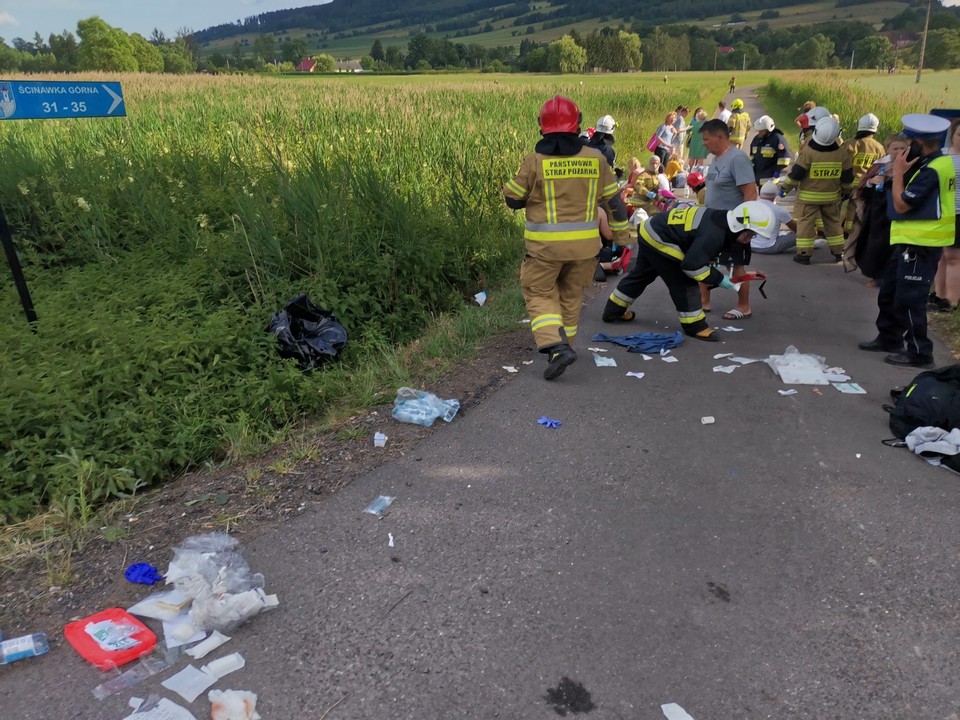 Wypadek na Dolnym Śląsku