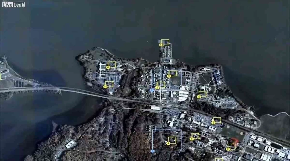 Ovakav pogled će ARGUS imati sa nebesa - moći će da obuhvati zaista veliko prostranstvo, a u isto vreme će znati koja je boja vaše majice