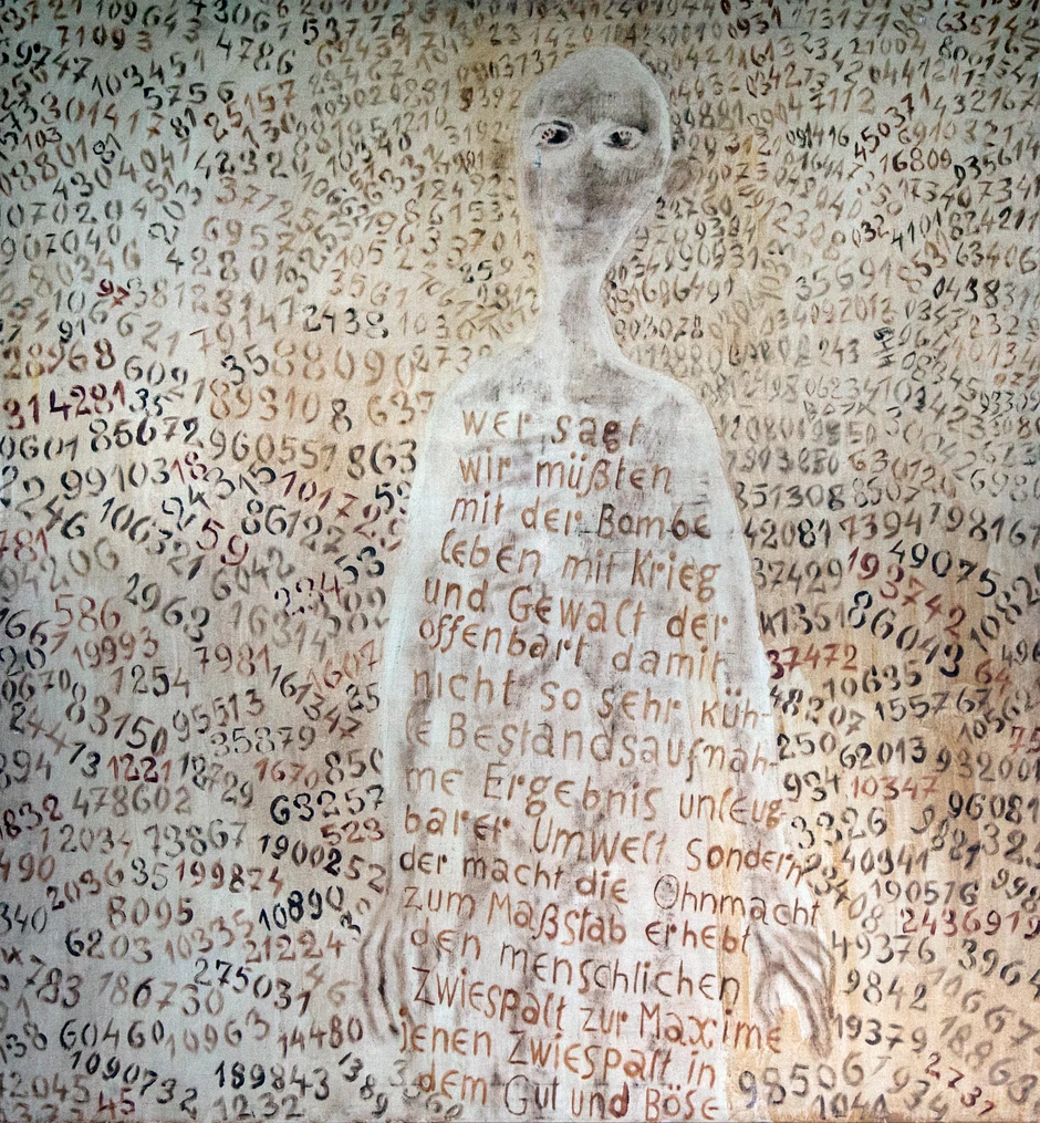 Miloš Bajić "Zar moramo živeti sa bombama i nasiljem" (1966), spašena od propadanja