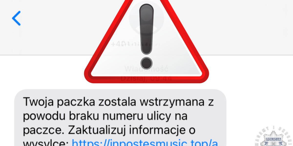 Oszuści internetowi podszywają się pod firmy kurierskie.