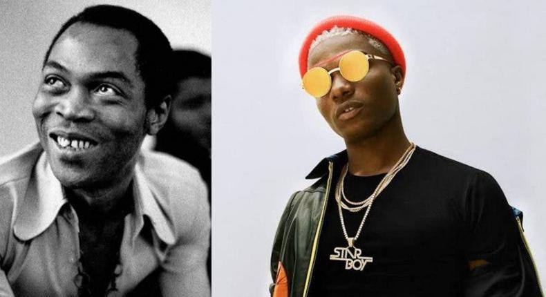 Wizkid says his aim is not to make music like Fela. (Info Nigeria)