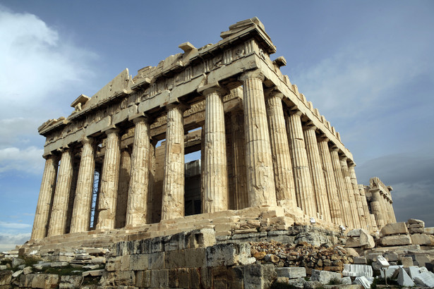 Partenon, jeden z najstarszych greckich zabytków.