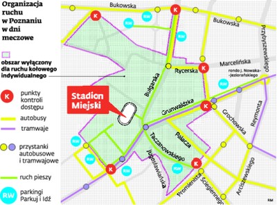 Euro 2012: Poznański Szybki Tramwaj sprawnie rozwiezie kibiców po całym mieście