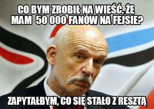 mem z Januszem Korwin-Mikkem / Hipsterski Maoizm