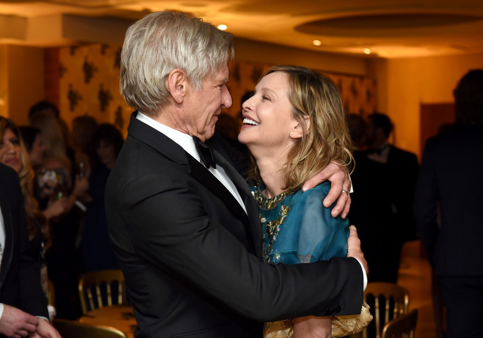 Harrison Ford i Calista Flockhart w 2016 r.