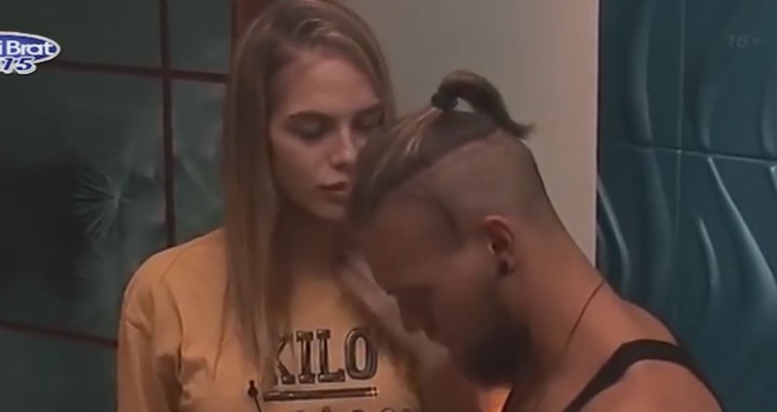 Tina Šegetin i Darko u Velikom Bratu