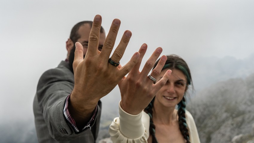 Prstenje su razmenili na vrhu Prokletija