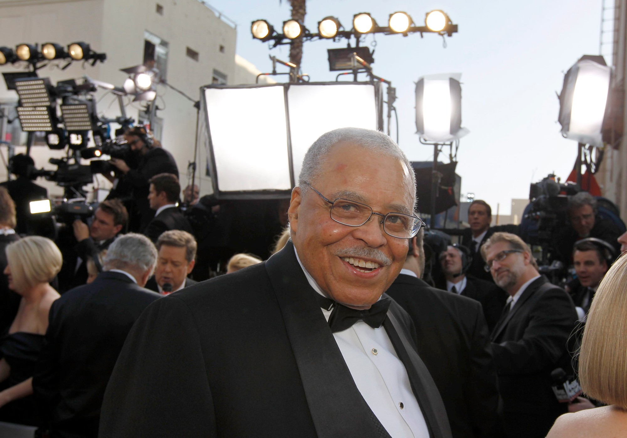 Americký herec James Earl Jones.