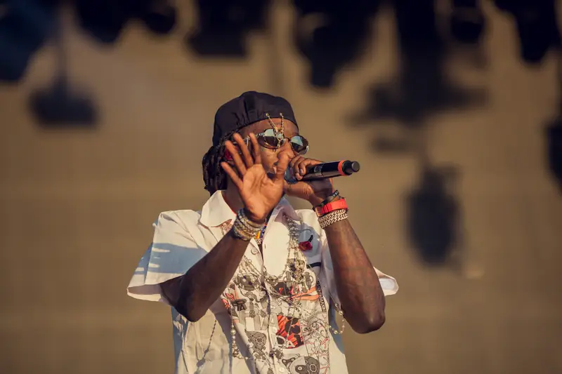 Young Thug na koncercie na Open&#39;er Festivalu  (fot. Tomasz Bohm)