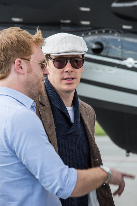 Benedict Cumberbatch w Polsce (fot. Grzegorz Milej)