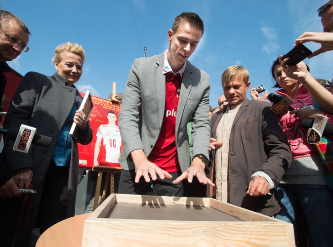 Mariusz Wlazły jako pierwszy trafi do łódzkiej Alei Gwiazd Sportu