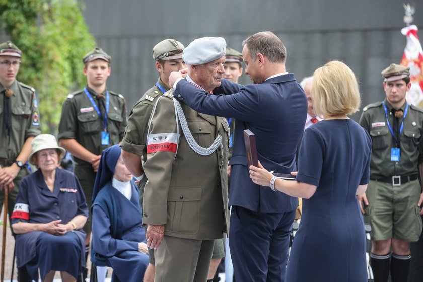 Zgrzyt na obchodach. Prezydent wysłuchał gorzkiej krytyki ze strony powstańca