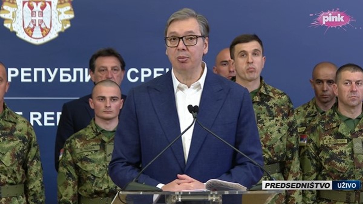 Aleksandar Vučić, prijem pripanika Vojske Srbije