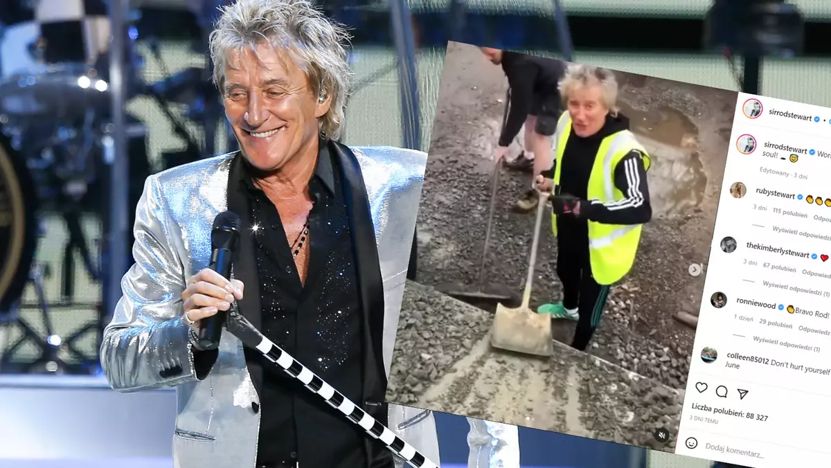 Rod Stewart musiał wziąć sprawy w swoje ręce (instagram.com/sirrodstewart)